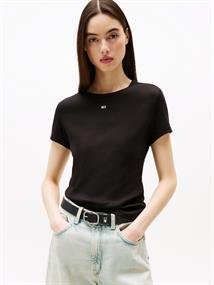 TJW SLIM ESSENTIAL RIB SS EXT black