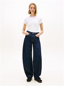 TJW SLIM ESSENTIAL RIB SS EXT white