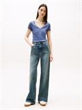 TJW SLIM ESSENTIAL RIB V SS blue moment