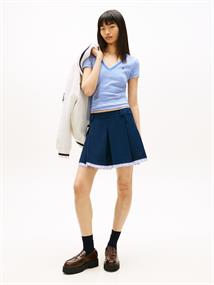 TJW SLIM ESSENTIAL RIB V SS empire blue - stripe