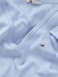 TJW SLIM ESSENTIAL RIB V SS sweet blue