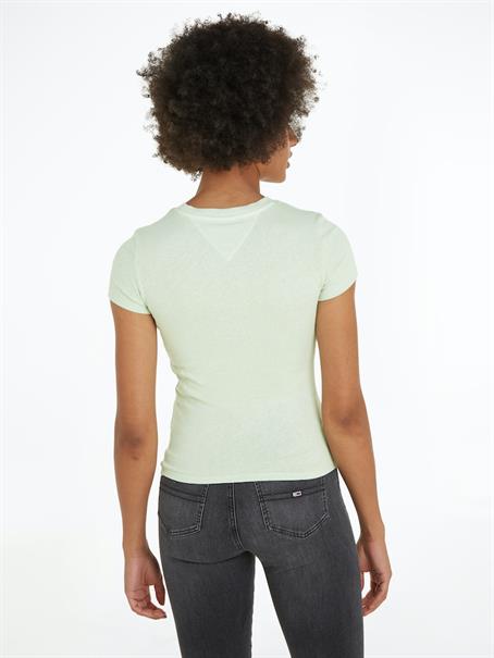 TJW SLIM FLWR PWR 2 TEE opal green