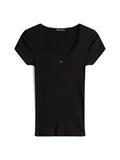 TJW SLIM IRREGULAR RIB SS black