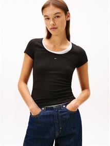 TJW SLIM IRREGULAR RIB SS black