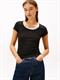 TJW SLIM IRREGULAR RIB SS black