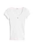 TJW SLIM IRREGULAR RIB SS ecru