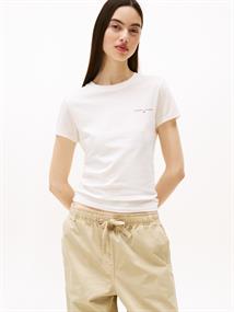TJW SLIM LINEAR SS TEE EXT ancient white