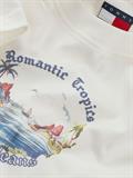 TJW SLIM ROMANCE TROPICS TEE EXT ecru