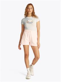 TJW SLIM ROMANCE TROPICS TEE EXT ecru