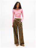 TJW SLIM SH IRREGULAR RIB LS mystic pink