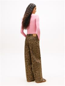 TJW SLIM SH IRREGULAR RIB LS mystic pink