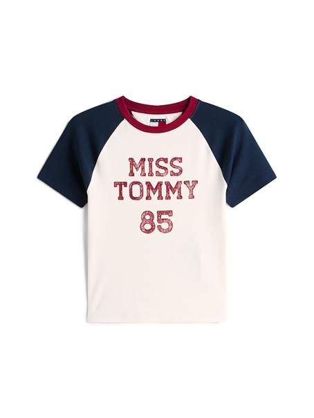TJW SLIM SH MISS TOMMY SS TEE ancient white