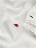 TJW SLIM SH POINTELLE SS TEE EXT ecru