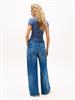 TJW SLIM SH SCRIPT TEE blue moment