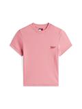 TJW SLIM SH SCRIPT TEE tahiti berry