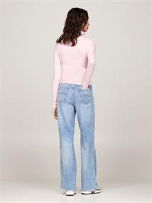 TJW SLIM STRIPE ESSENTIAL RIB LS ballet pink - stripe