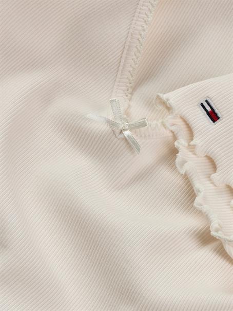 TJW SLIM VNECK GMD RIB SS ancient white