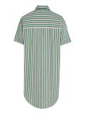 TJW STRIPE SS SHIRT DRESS coastal green - multi