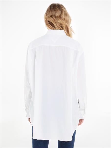 TJW SUPER OVERSIZED SHIRT white