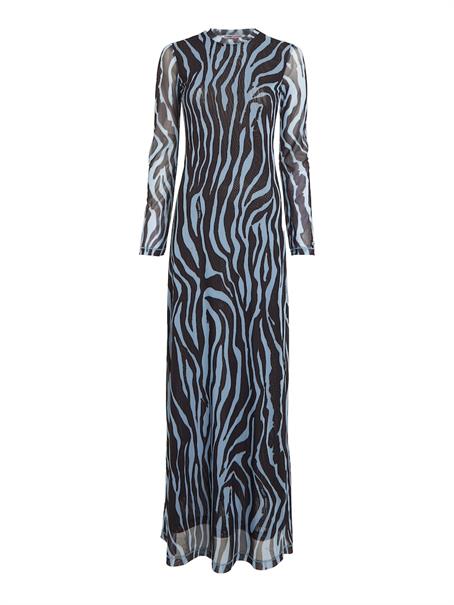 TJW ZEBRA MAXI KNIT DRESS zebra aop