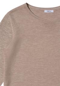 toffee cream heather melange