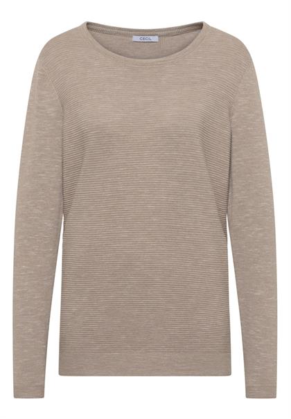 toffee cream heather melange