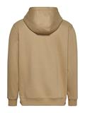 Tommy Flag Brushed Fleece Hoody relic tan