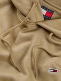 Tommy Flag Brushed Fleece Hoody relic tan