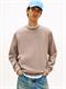 Tommy Flag Brushed Fleece Sweatshirt ivy mink