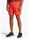 Tommy Flag Embroidery Sweat Shorts bright vermillion