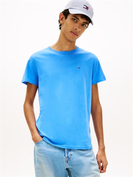 Tommy Flag Extra Slim Jersey T-Shirt blue twilight