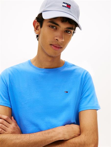 Tommy Flag Extra Slim Jersey T-Shirt blue twilight