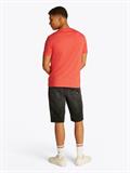 Tommy Flag Extra Slim Jersey T-Shirt bright vermillion htr