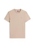 Tommy Flag Extra Slim Jersey T-Shirt coastal taupe htr