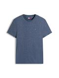 Tommy Flag Extra Slim Jersey T-Shirt dark night navy htr