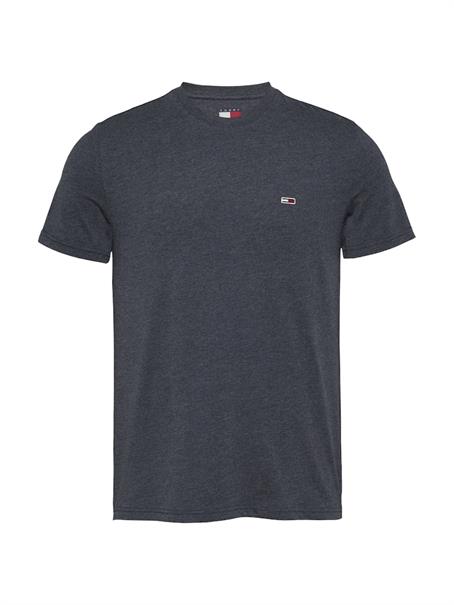 Tommy Flag Extra Slim Jersey T-Shirt dark night navy htr