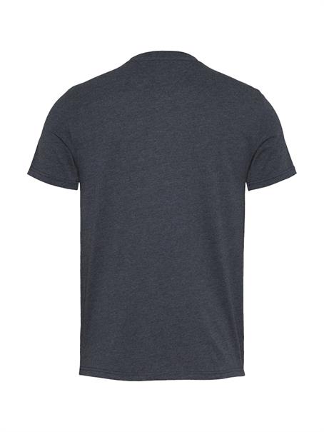 Tommy Flag Extra Slim Jersey T-Shirt dark night navy htr