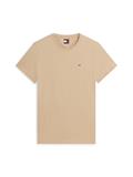 Tommy Flag Extra Slim Jersey T-Shirt gentle gold