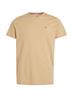 Tommy Flag Extra Slim Jersey T-Shirt gentle gold