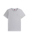 Tommy Flag Extra Slim Jersey T-Shirt gravel grey