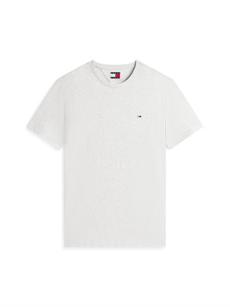 Tommy Flag Extra Slim Jersey T-Shirt ice grey heather