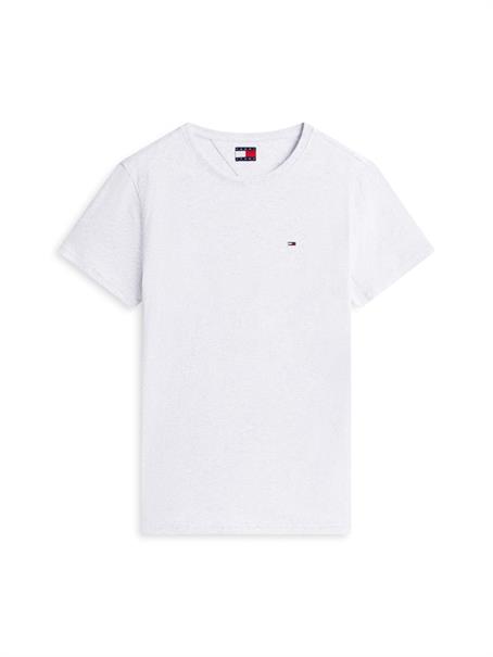 Tommy Flag Extra Slim Jersey T-Shirt ice grey heather