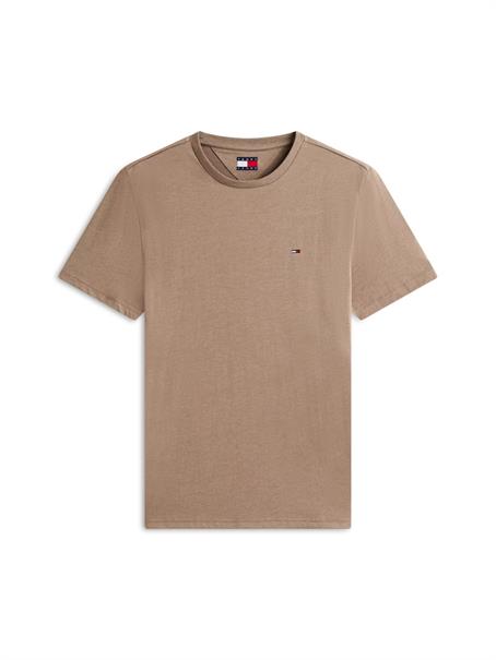 Tommy Flag Extra Slim Jersey T-Shirt ivy mink htr