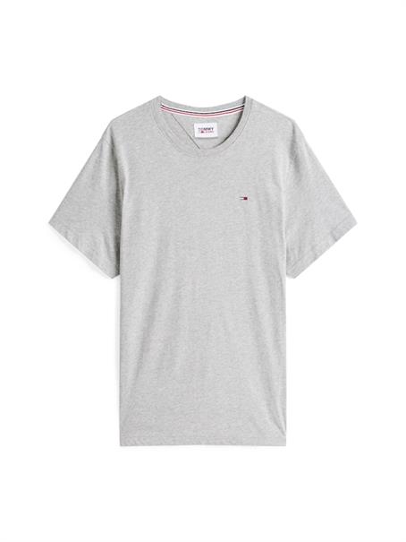 Tommy Flag Extra Slim Jersey T-Shirt lt grey htr