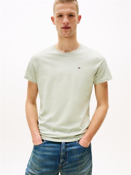 Tommy Flag Extra Slim Jersey T-Shirt misty sage