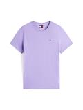 Tommy Flag Extra Slim Jersey T-Shirt ophelia purple