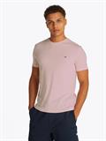 Tommy Flag Extra Slim Jersey T-Shirt precious pink htr