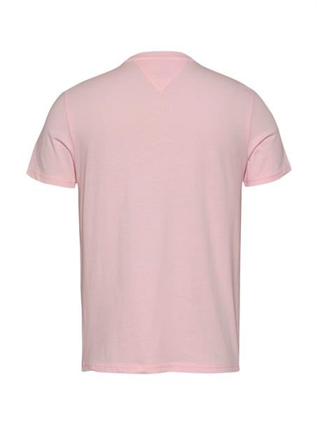 Tommy Flag Extra Slim Jersey T-Shirt precious pink htr