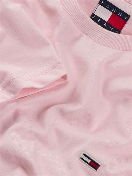 Tommy Flag Extra Slim Jersey T-Shirt precious pink htr