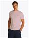 Tommy Flag Extra Slim Jersey T-Shirt precious pink htr